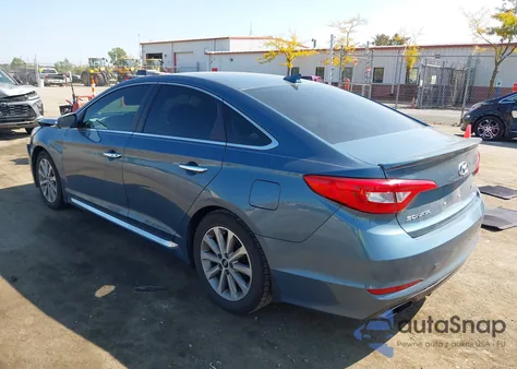 2017 Hyundai Sonata Limited из США, поврежденный, VIN 5NPE34AF3HH587526
